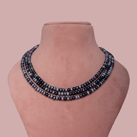 3 String Fresh Water Necklace