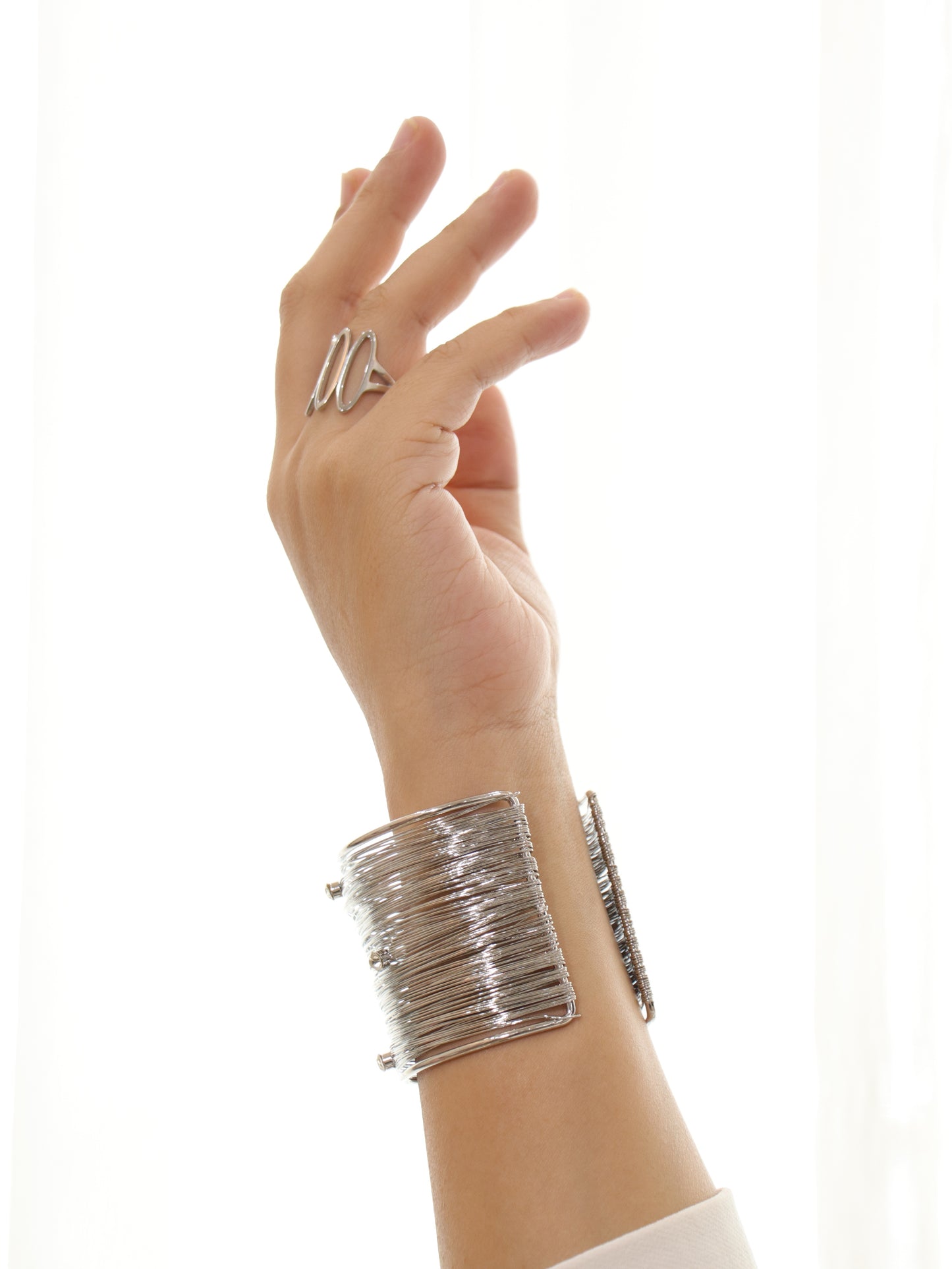 Lioness Silver Cuff