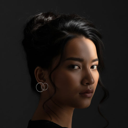 925 Silver Ikigai Earrings