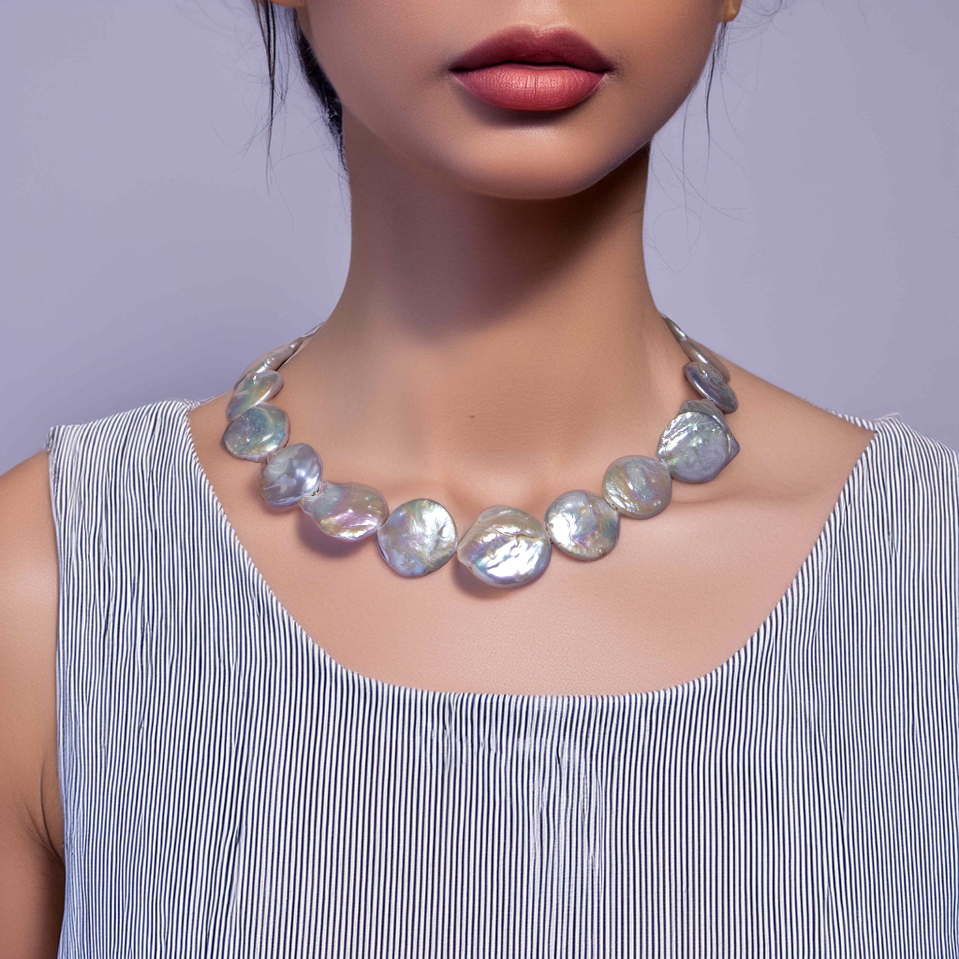 Baroque Pearl Necklace 4M