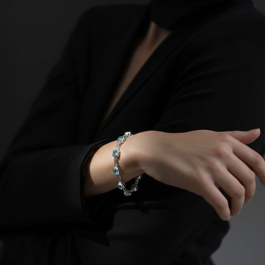 Blue Topaz Bracelet