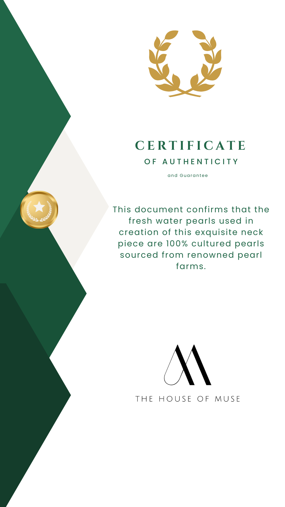 Certificate of Authenticity