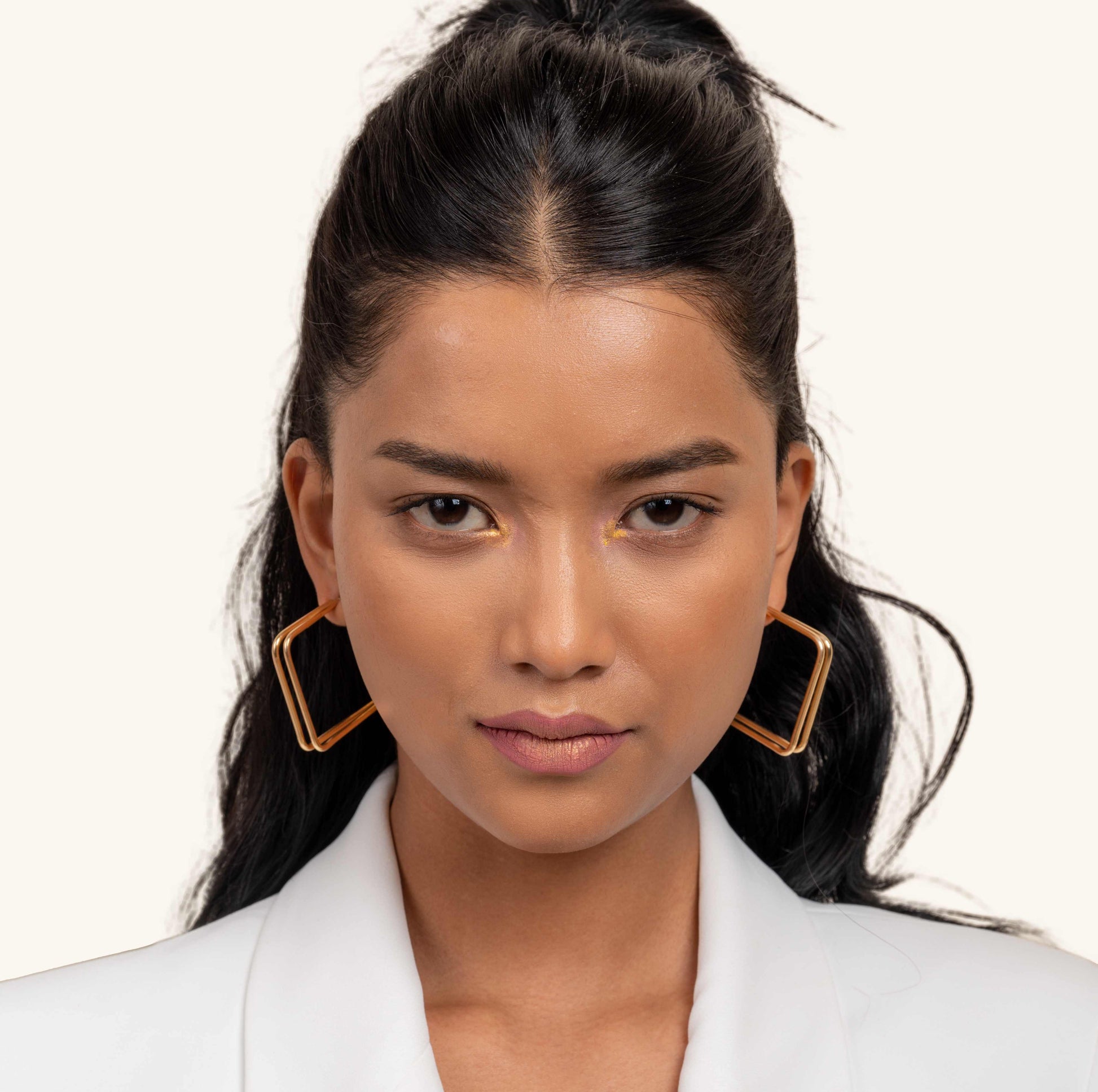 DSquared Gold Hoops