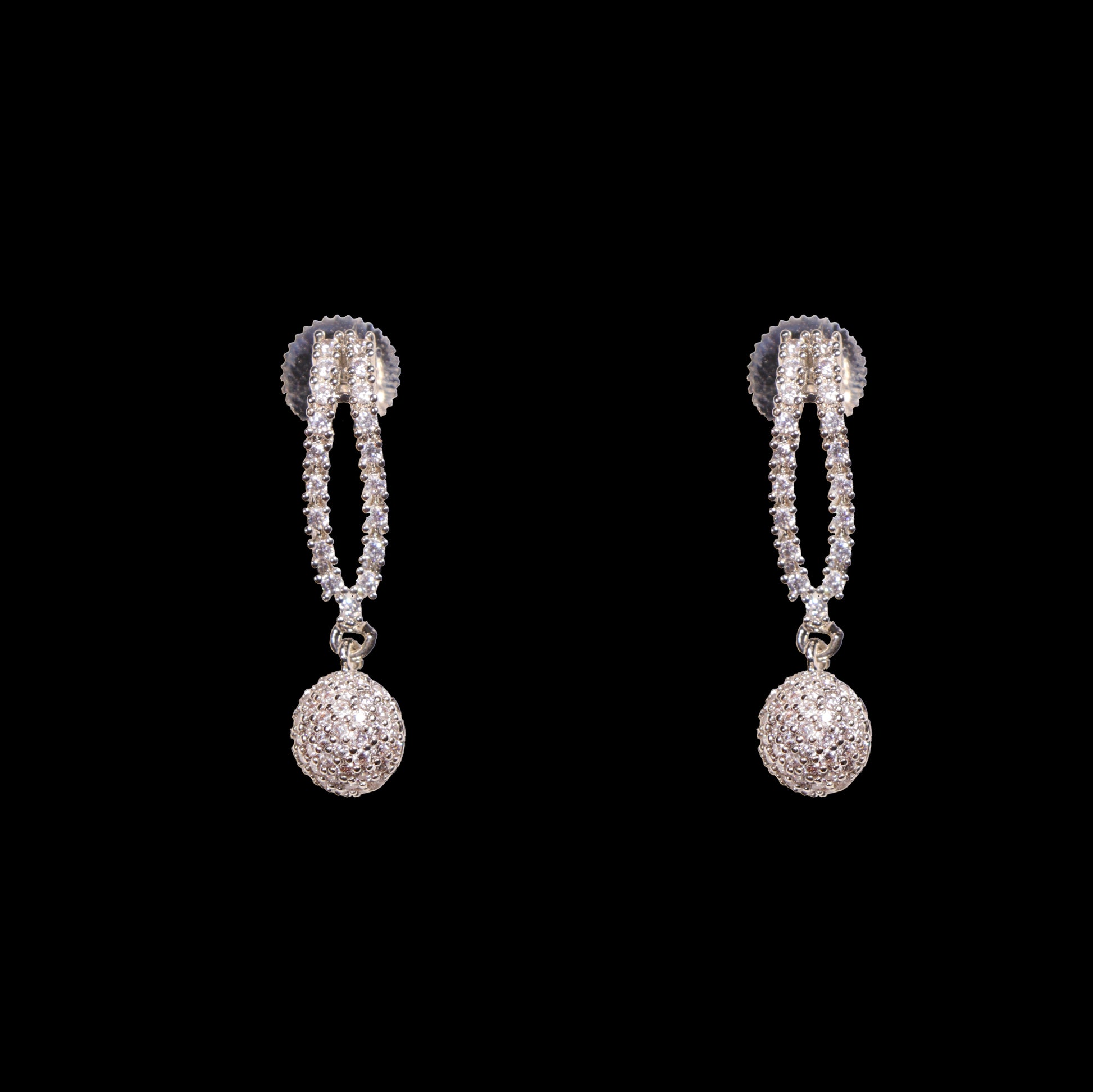 Dripping Diamond Earrings