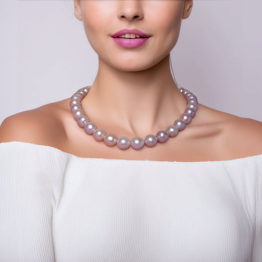 Light Pink Pearl Necklace