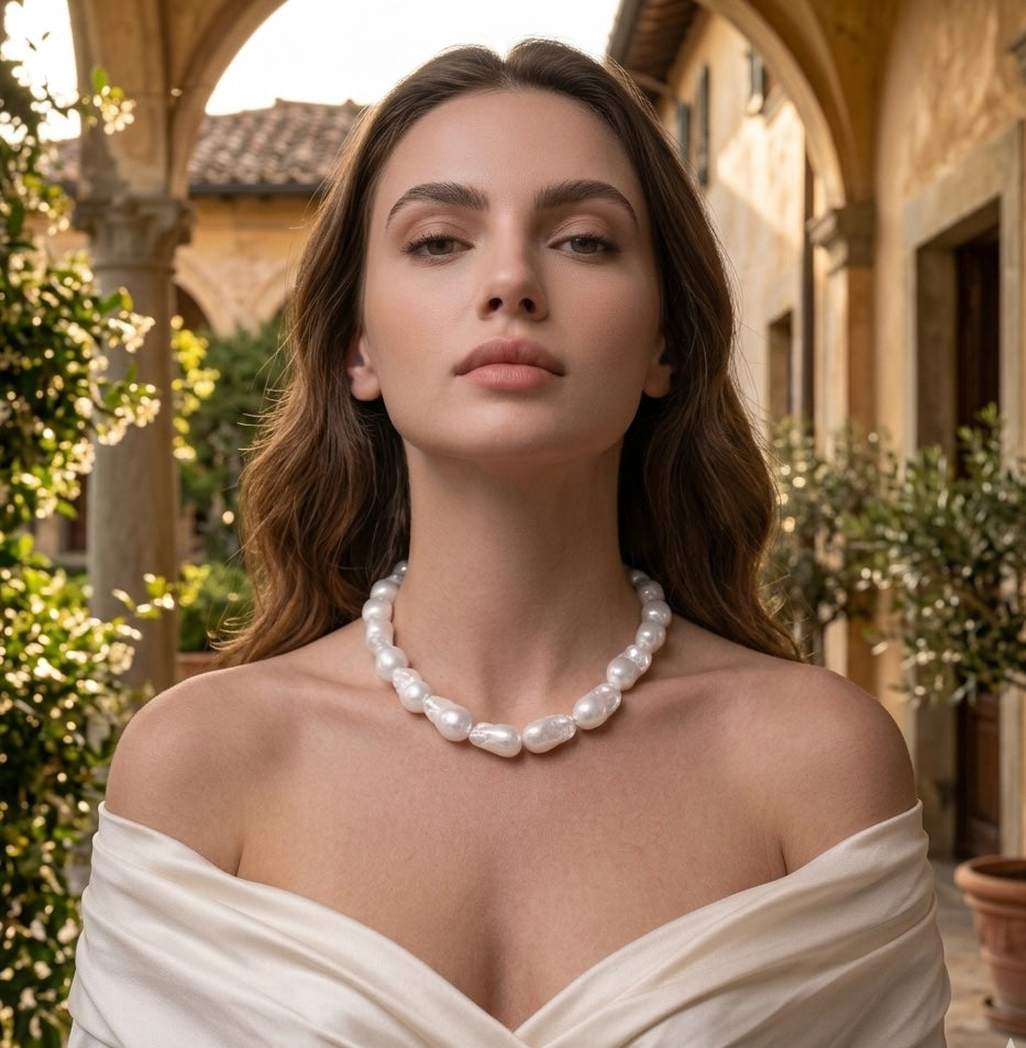 Baroque Pearl Necklace